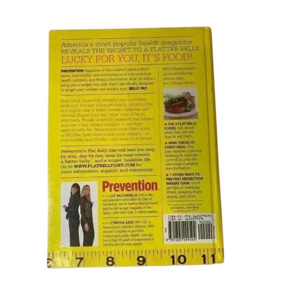 Hardcover Book “Flat Belly Diet” by Liz Vaccariello with Cynthia Sass - Picture 2 of 6